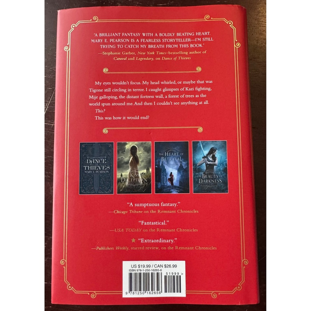 Mary E Pearson Dance Of Thieves Vow Of Thieves Duology 1st Edition Hardcover - Picture 9 of 9